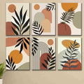 6 PC Leaf Wall Decor Cardboard Phototiles Elegant Durable Stylish Natural And Unique Decorative - 5*7